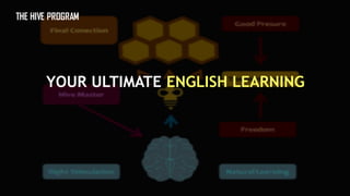 THE HIVE PROGRAM
YOUR ULTIMATE ENGLISH LEARNING
 