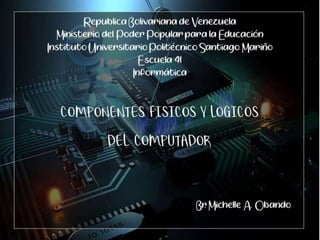 Componentes fisicos y Logicos del computador 