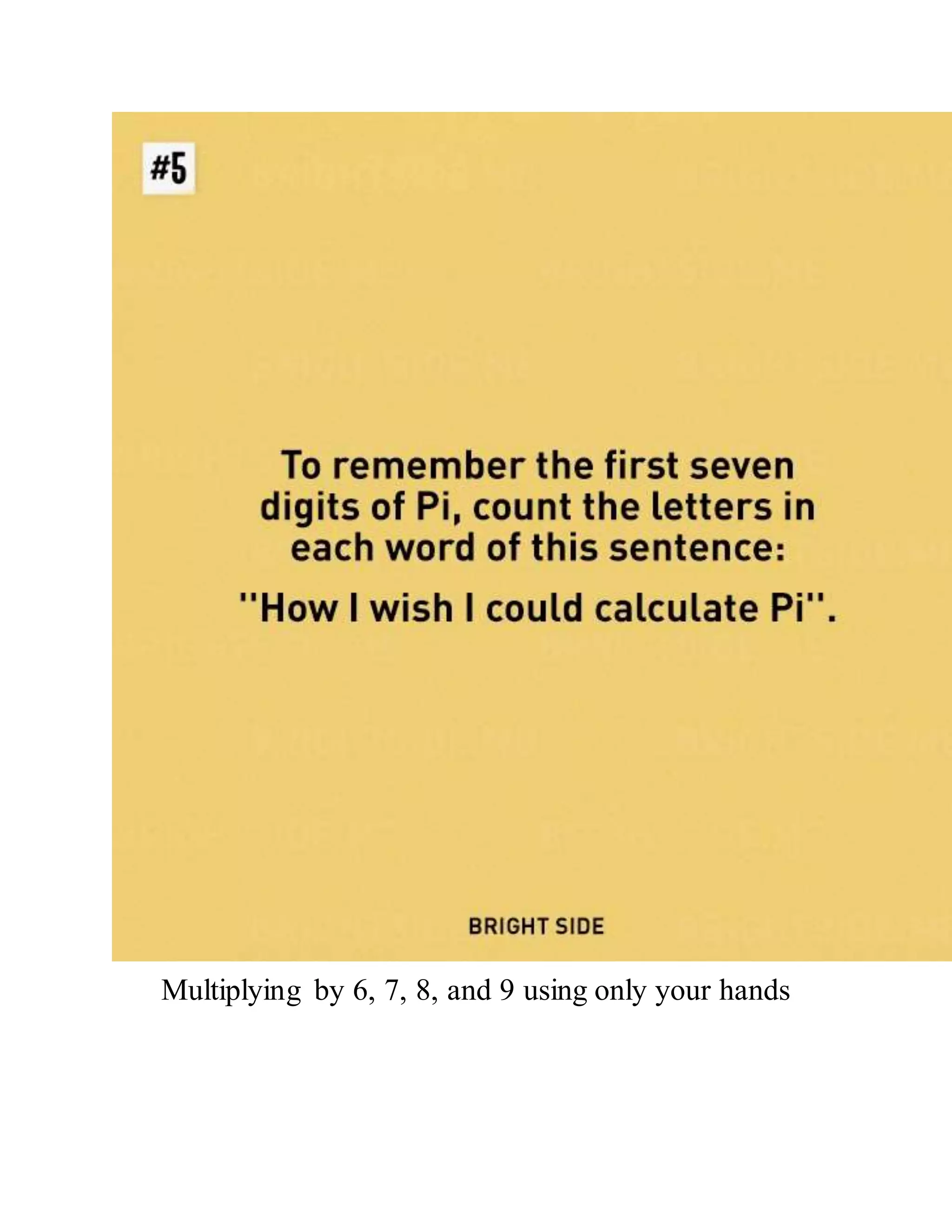 Nine simple math tricks you'll wish you had always known | PDF