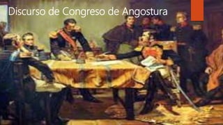 Discurso de Congreso de Angostura
 