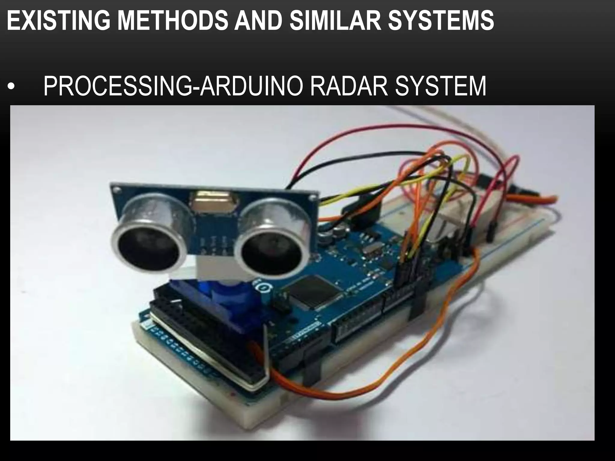 arduino based radar system | PPT