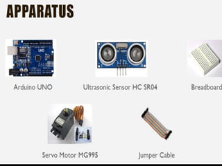 arduino based radar system | PPTX