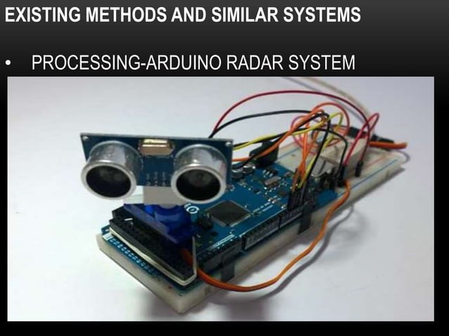 arduino based radar system | PPTX