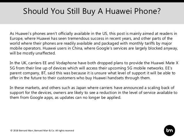 should you still buy huawei phones