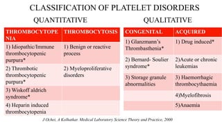 BLEEDING AND CLOTTING DISORDERS | PPTX