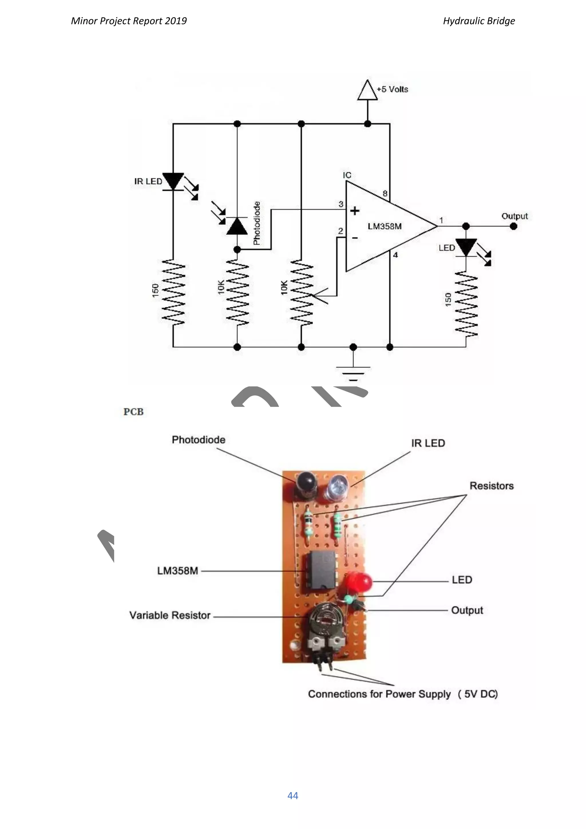 Minor Project Report 2019 Hydraulic Bridge
44
 