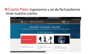 Cuarto Paso: Ingresamos y así de fácil podemos
tener nuestra cuenta.
 