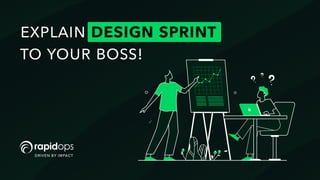 DRIVEN BY IMPACT
EXplain
to your boss!
design sprint 
 