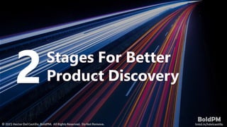 Product Discovery For Product Managers