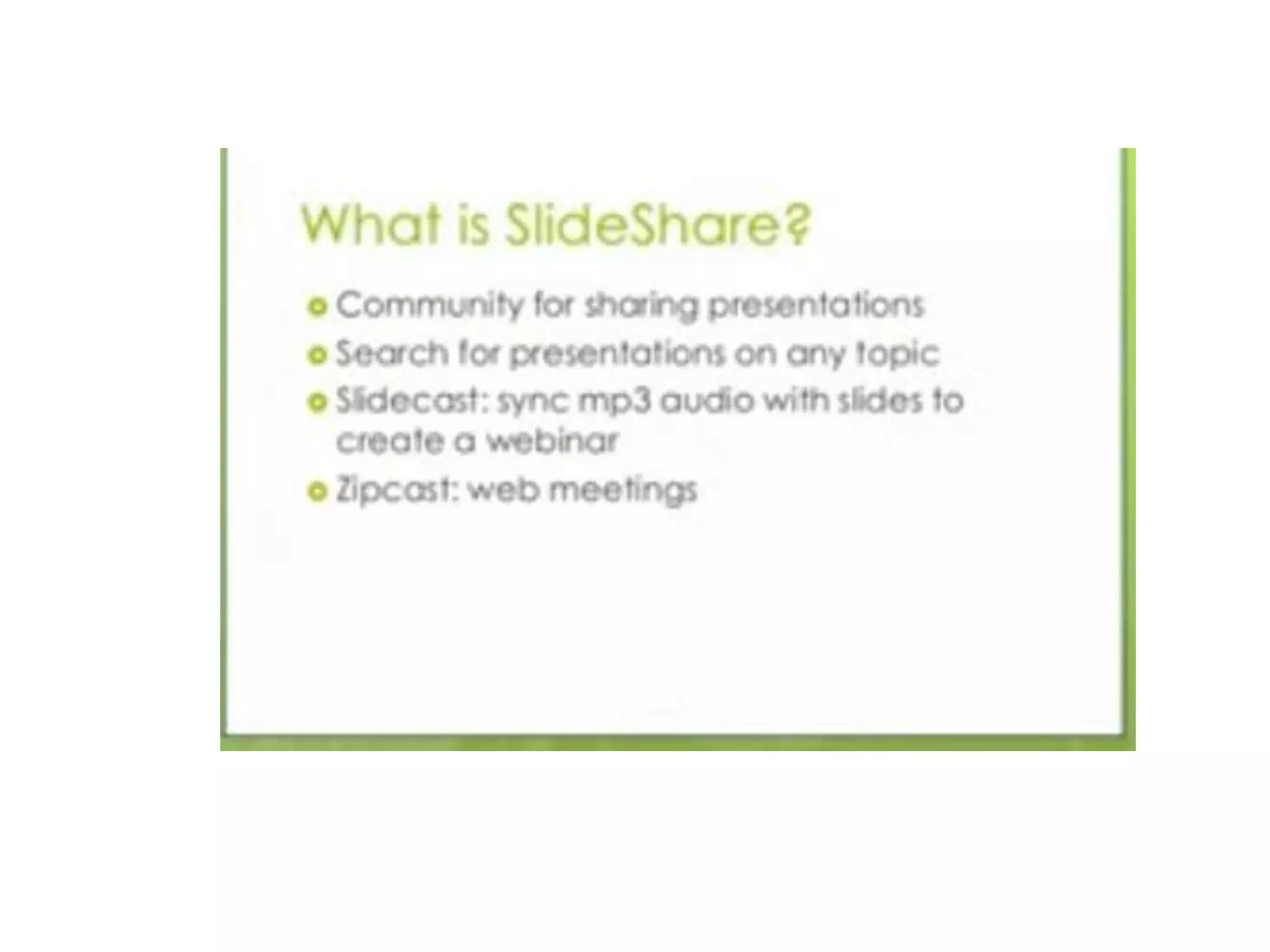SHARE DISCOVER PRESENTATIONS visual data 7