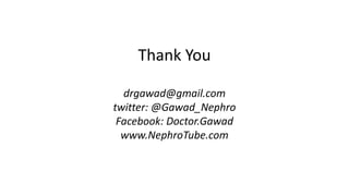 Lupus Nephritis (KDIGO 2021 Guidelines) - Dr. Gawad