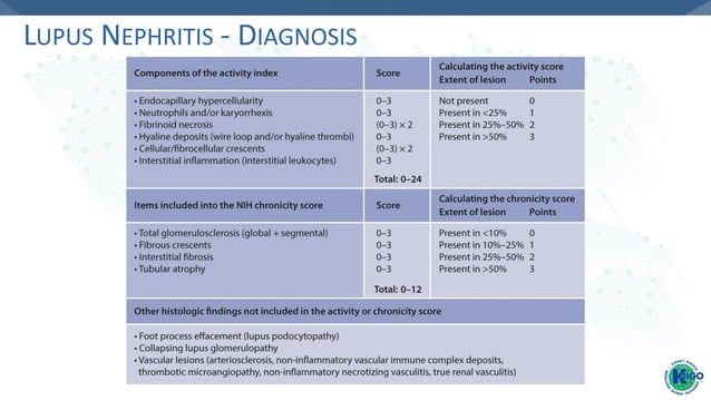 Lupus Nephritis Stage 5 Life Expectancy Lupus Nephritis (KDIGO 2021 Guidelines) - Dr. Gawad