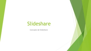 Slideshare
Concepto de Slideshare
 