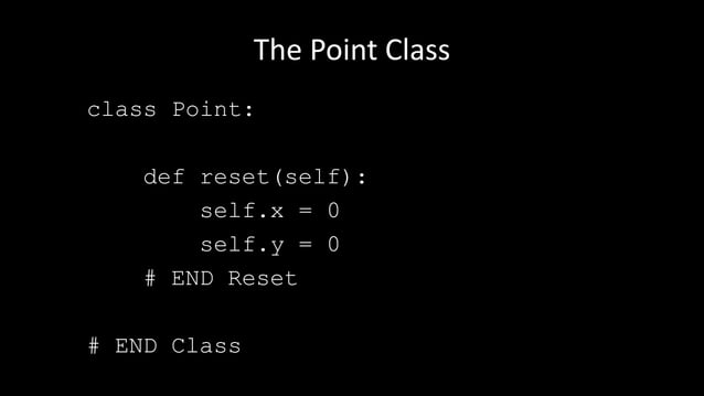 Creating Objects in Python | PPT