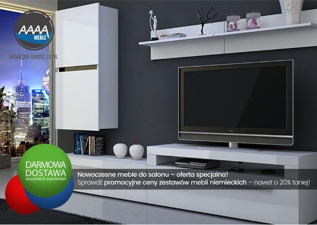 Nowoczesne Meble Do Salonu Oferta Specjalna
