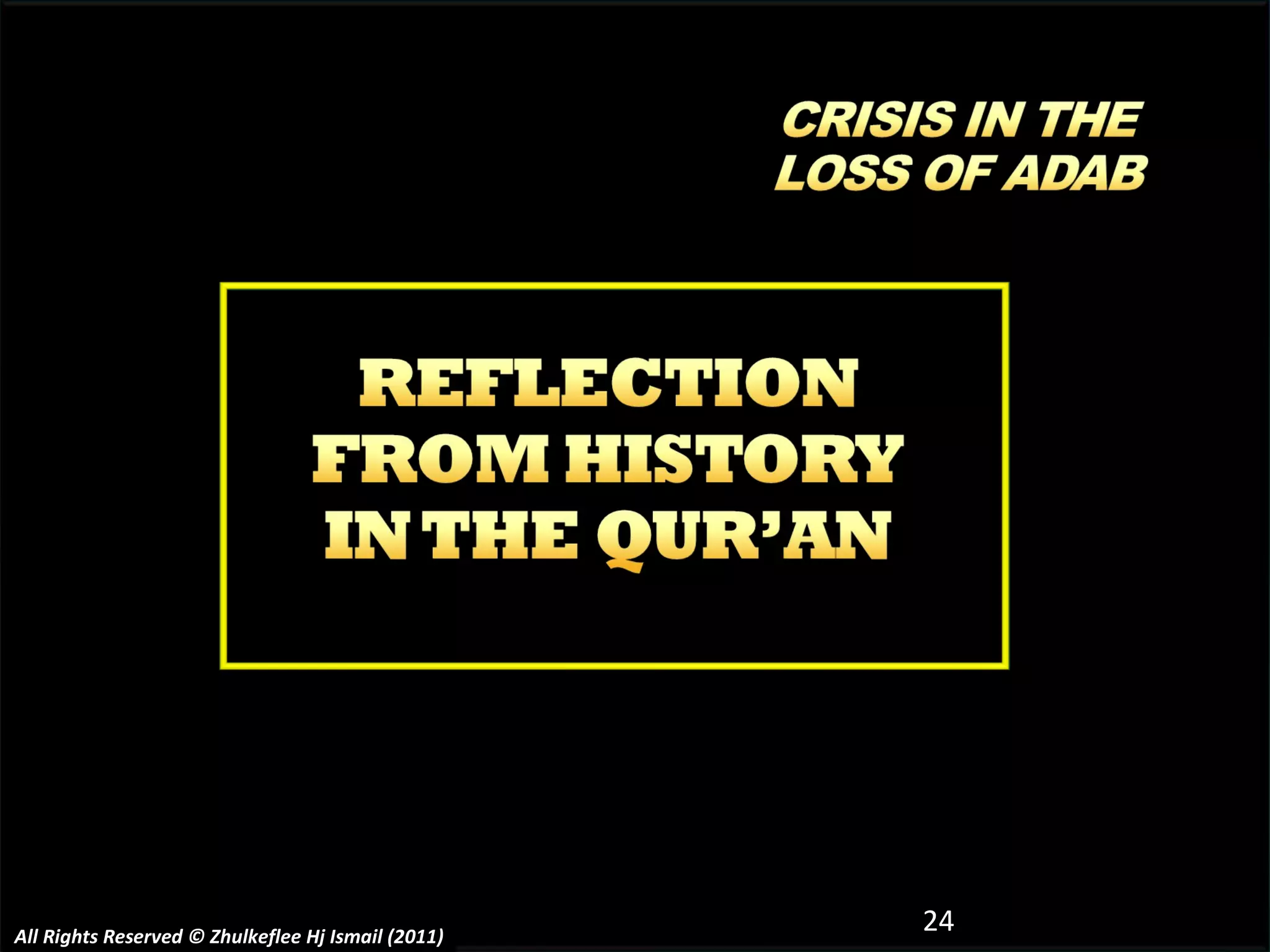 All Rights Reserved © Zhulkeflee Hj Ismail (2011) 