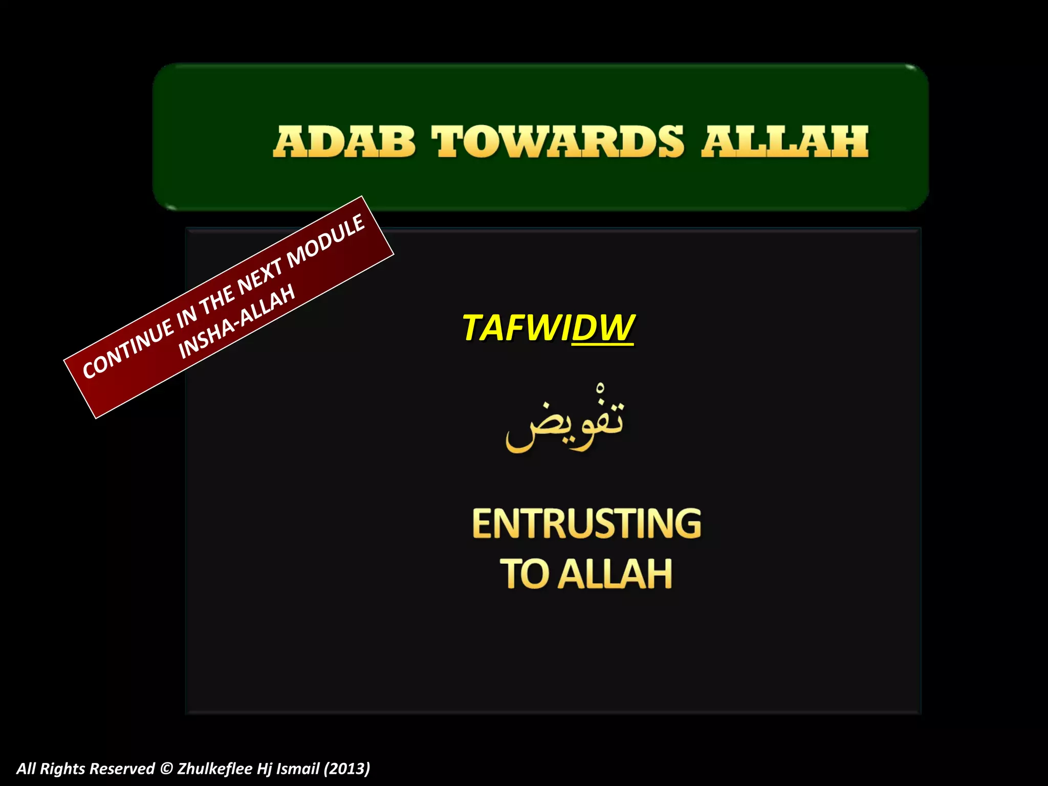 CO

O
TM
X
NE H
A
HE
N T A-ALL
I
E
INU INSH
NT

E
UL
D

All Rights Reserved © Zhulkeflee Hj Ismail (2013)

TAFWIDW

 