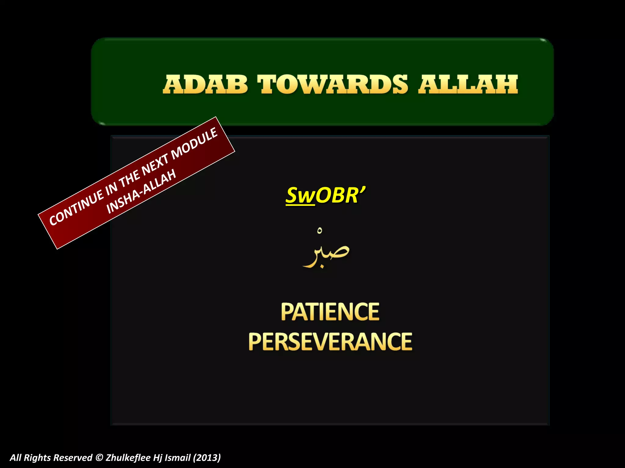 CO

O
TM
X
NE H
A
HE
N T A-ALL
I
E
INU INSH
NT

E
UL
D

All Rights Reserved © Zhulkeflee Hj Ismail (2013)

SwOBR’

 