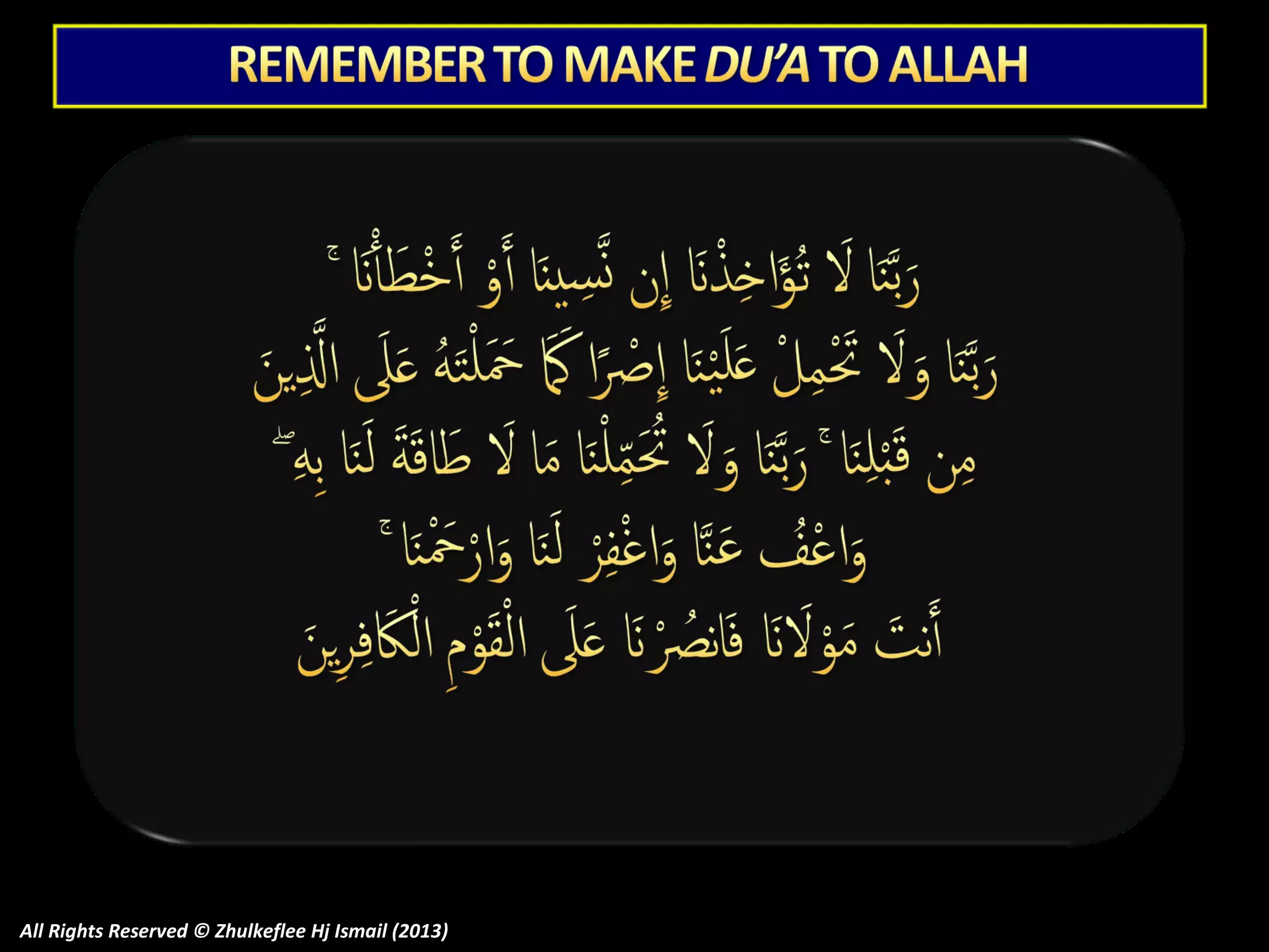 All Rights Reserved © Zhulkeflee Hj Ismail (2013)

 