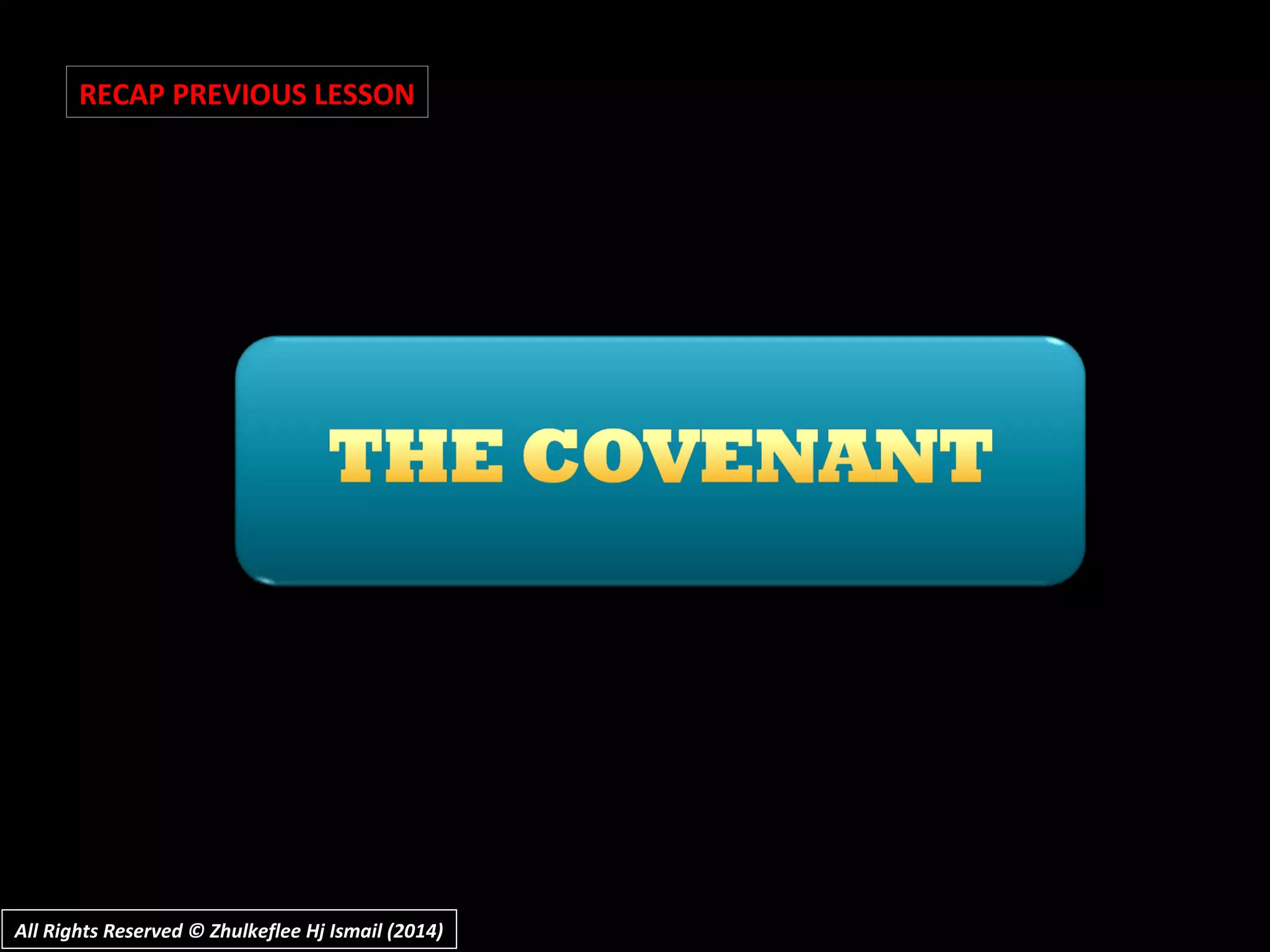 RECAP PREVIOUS LESSON
All Rights Reserved © Zhulkeflee Hj Ismail (2014)All Rights Reserved © Zhulkeflee Hj Ismail (2014)
 