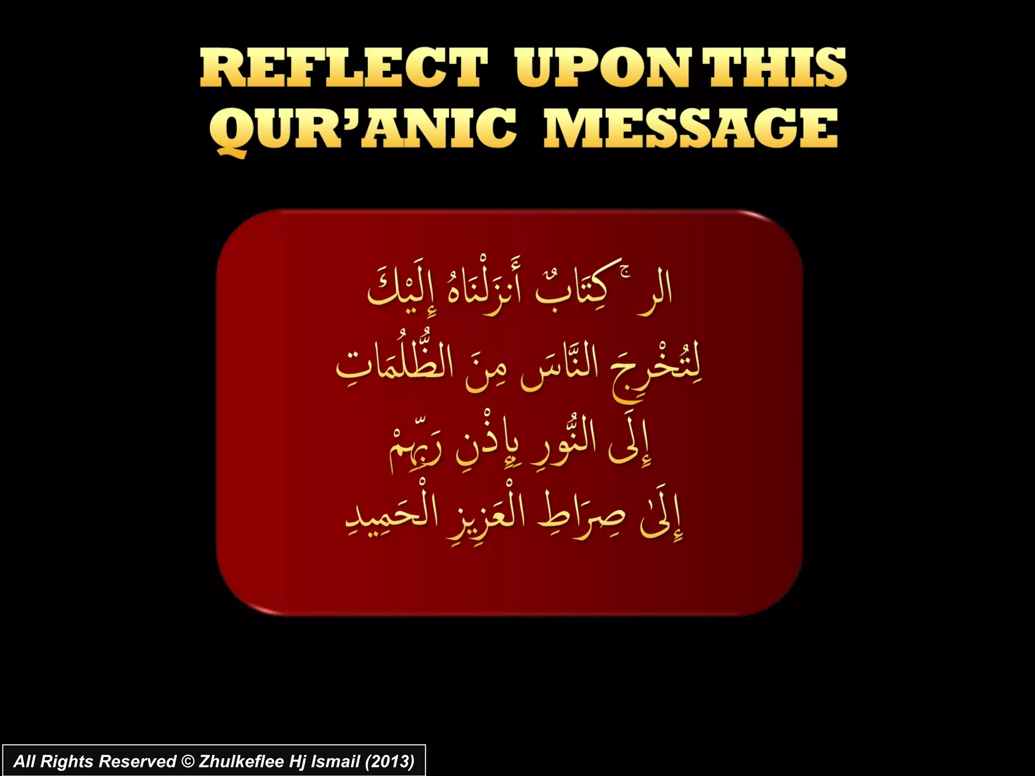 All Rights Reserved © Zhulkeflee Hj Ismail (2013)
 