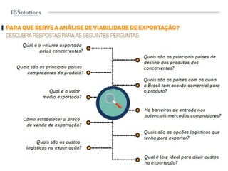 Análise de Viabilidade de Exportação