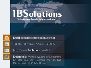 Análise de Viabilidade de Exportação