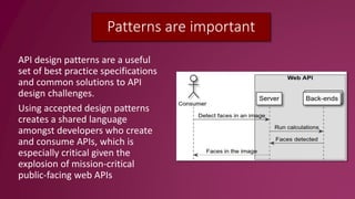 API Design Patterns: a guide to better APIs | PPT