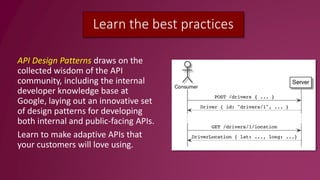 API Design Patterns: a guide to better APIs | PPT