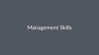 Management(Skills
 