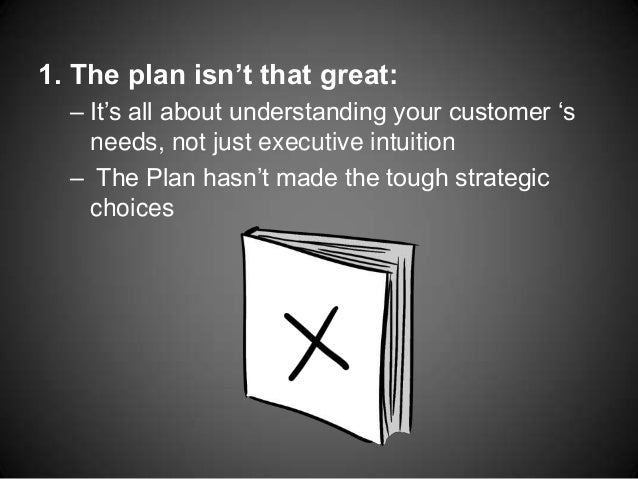 Reasons for business plan failure