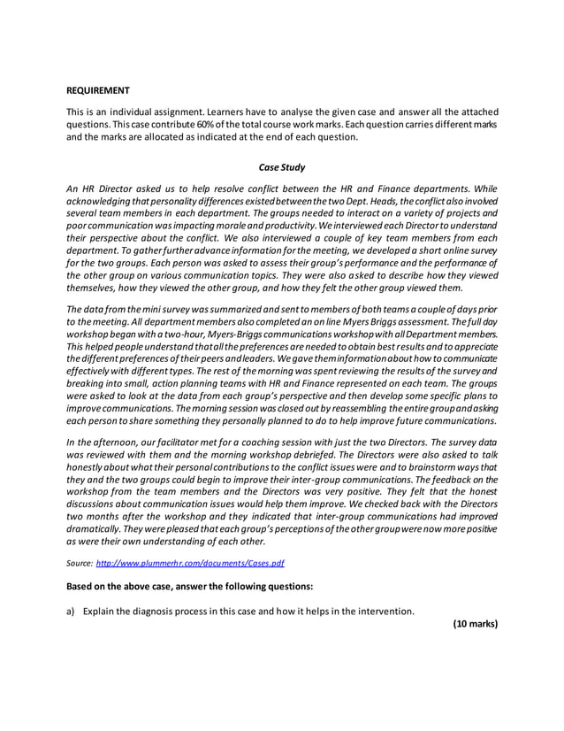 Organizational Development, OD, Intervention Process (from a case study