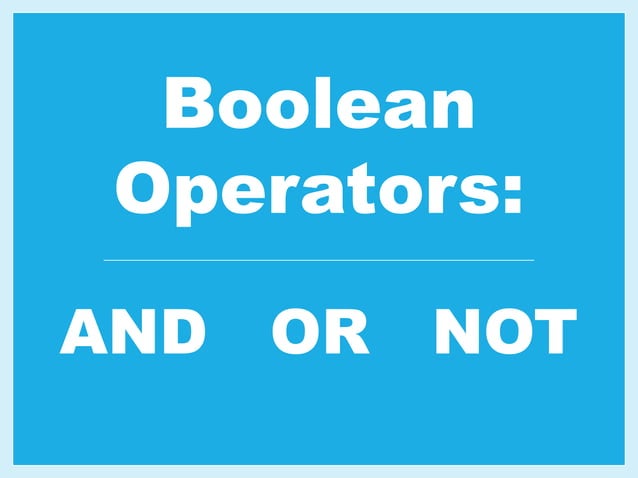 Boolean Operators - Simon Says | PPT