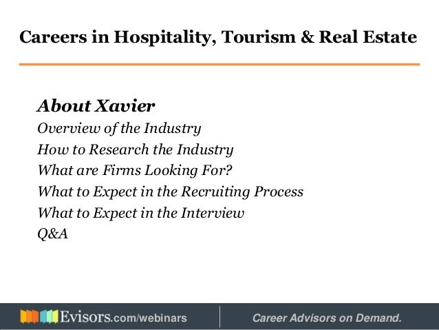 careers in hospitality