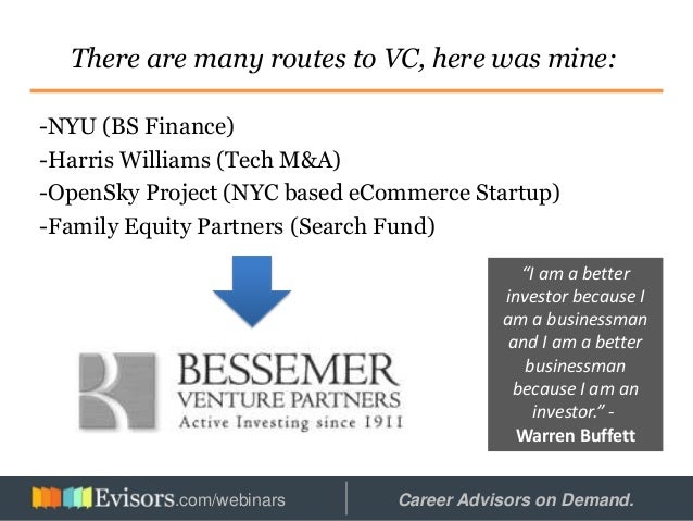 Careers in Venture Capital (American Perspective) - 웹