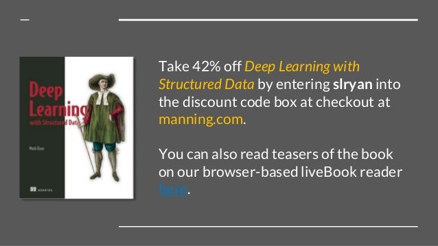 deep learning structured data