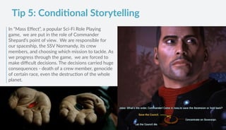 Conditional Storytelling Guide to Virtual Reality Storytelling | PDF