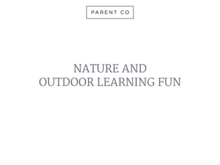 HATCH EARLY LEARNING
STEM KITS
AGES 2-5
This company sells STEM (Science,
Technology, Engineering, Math) Kits designed
specifically for preschoolers. Kits help kids
learn about gravity, volume, engineering,
robotics and more at a developmental level
appropriate for kids ages 2-4. Buy kits or get
ideas for making your own.
hatchearlylearning.com
 