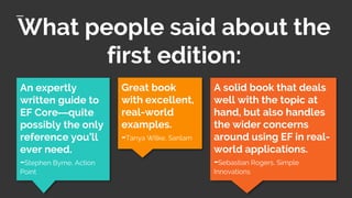 What people said about the
first edition:
A solid book that deals
well with the topic at
hand, but also handles
the wider ...