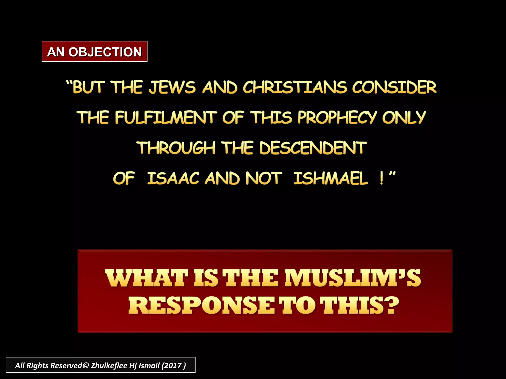 AN OBJECTIONAN OBJECTION
All Rights Reserved© Zhulkeflee Hj Ismail (2017 )
 