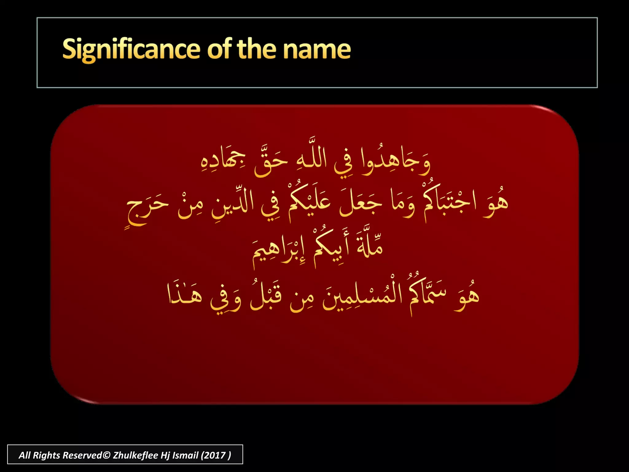 All Rights Reserved© Zhulkeflee Hj Ismail (2017 )
 