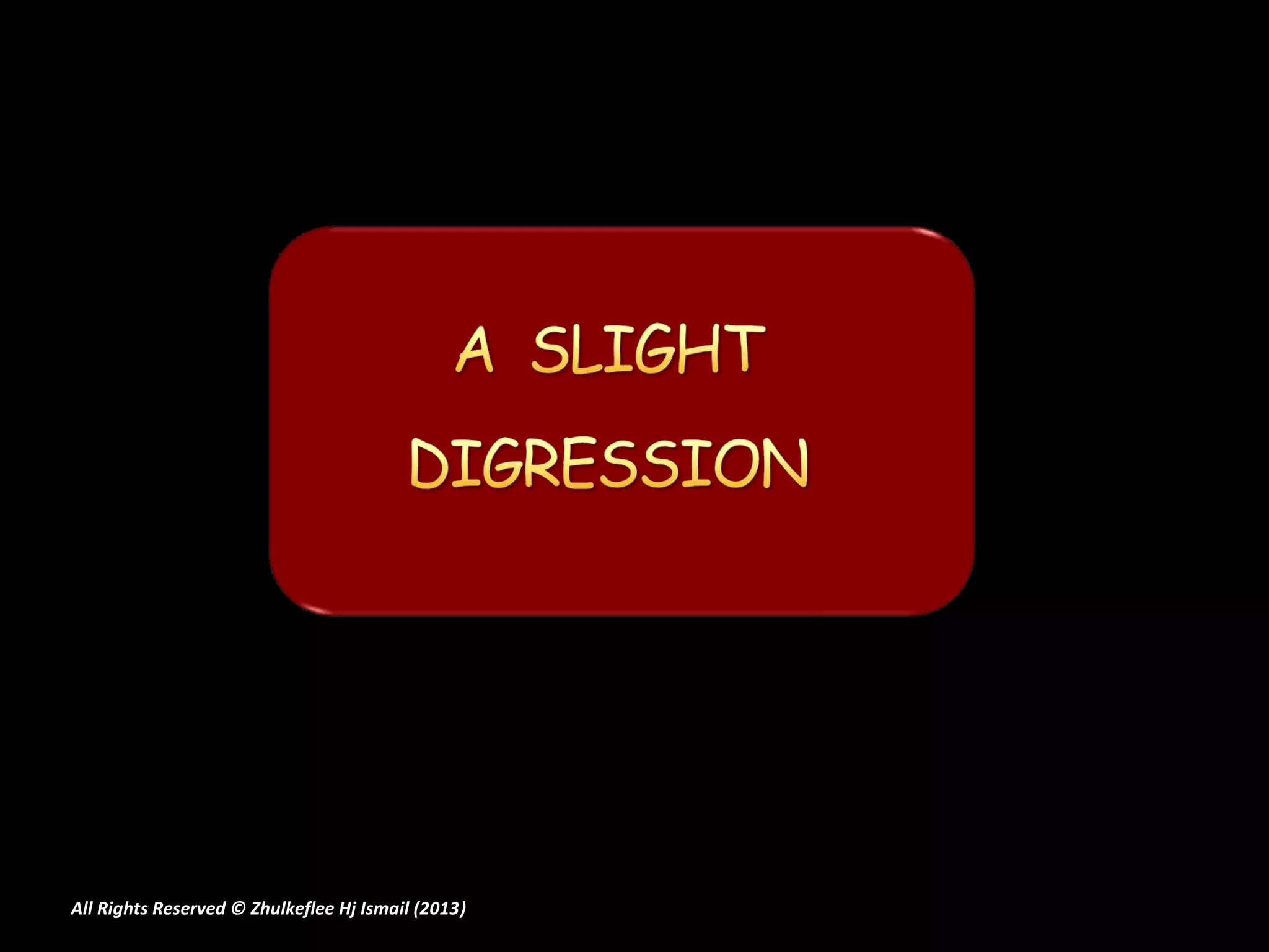 All Rights Reserved © Zhulkeflee Hj Ismail (2013)
                                                )
 