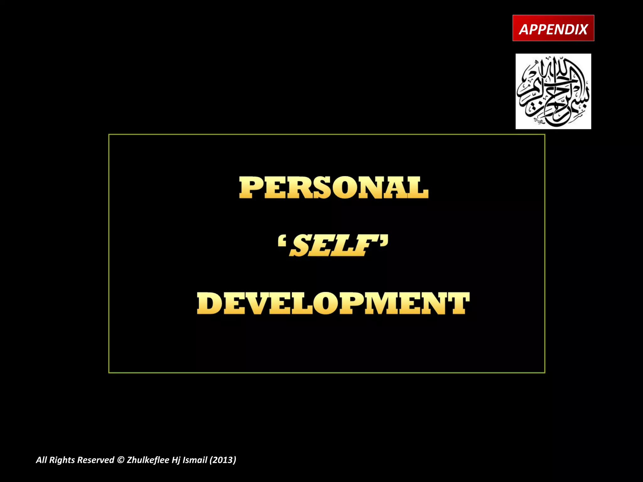 APPENDIX




All Rights Reserved © Zhulkeflee Hj Ismail (2013)
                                                )
 