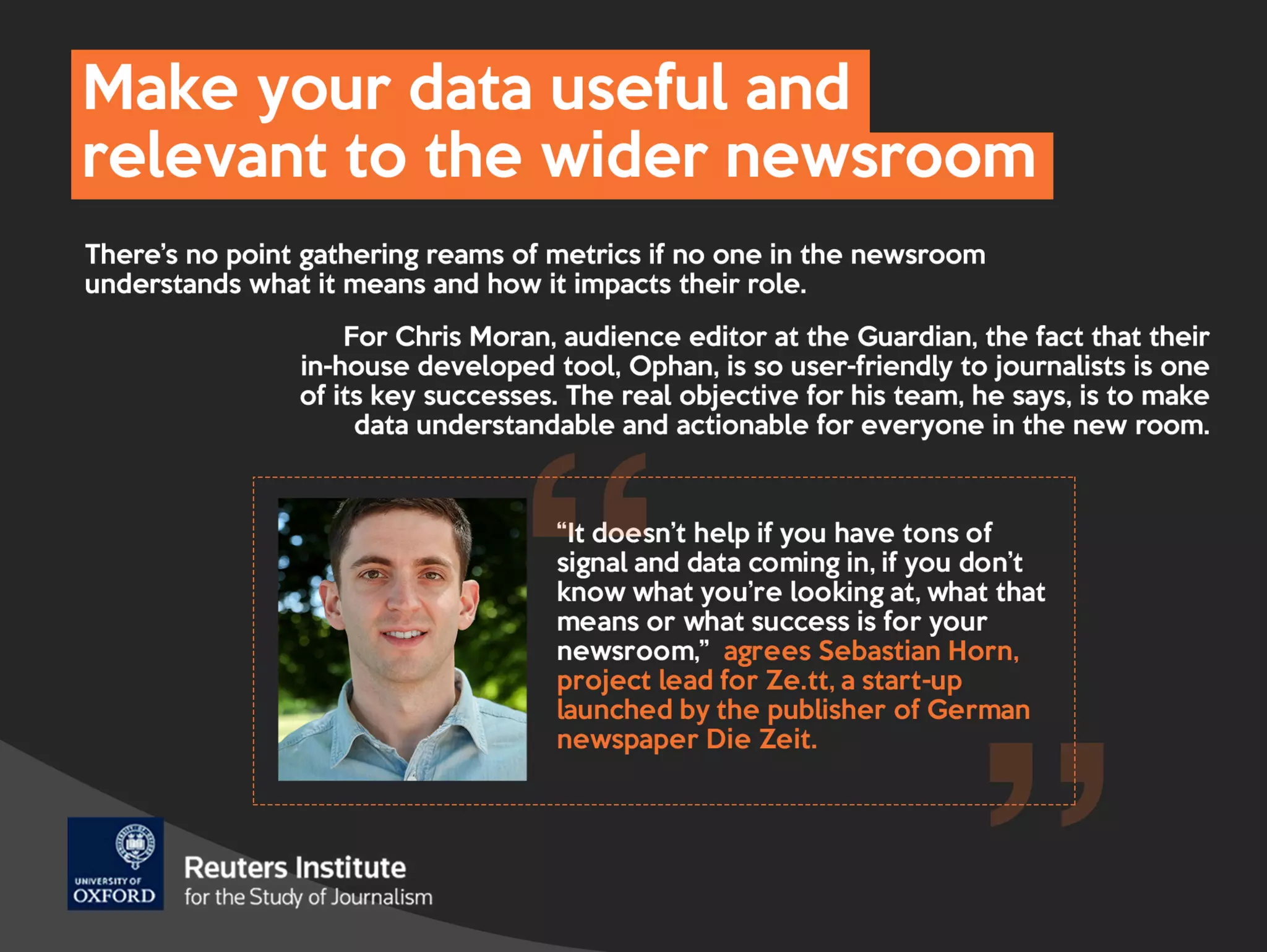Editorial analytics – turning insights into action