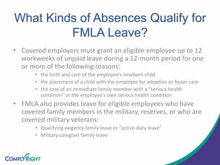 FMLA and Other Leave Laws: Learn What’s Changing and How to Stay ...