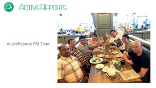 ActiveReports PM Team
 