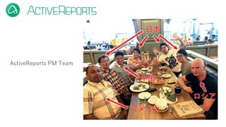 ActiveReports PM Team
 