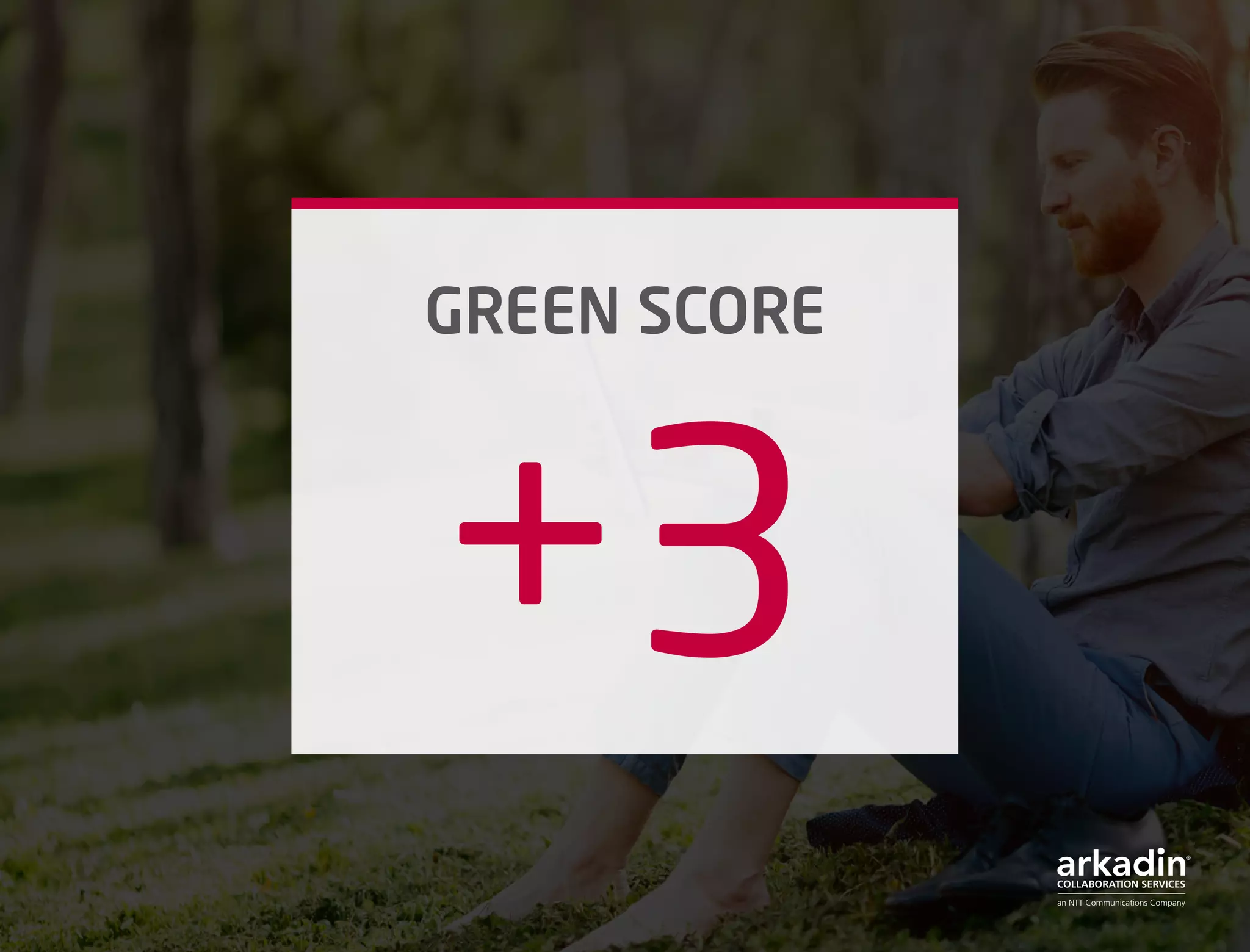 GREEN SCORE
+3
 