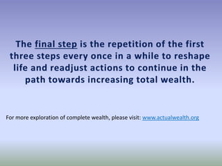 Guide to Complete Wealth | PDF