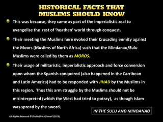 [Slideshare] history-of-islam-in-s-e-asia-(updated-april-2013) | PPT